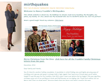 Tablet Screenshot of mirthquakes.com